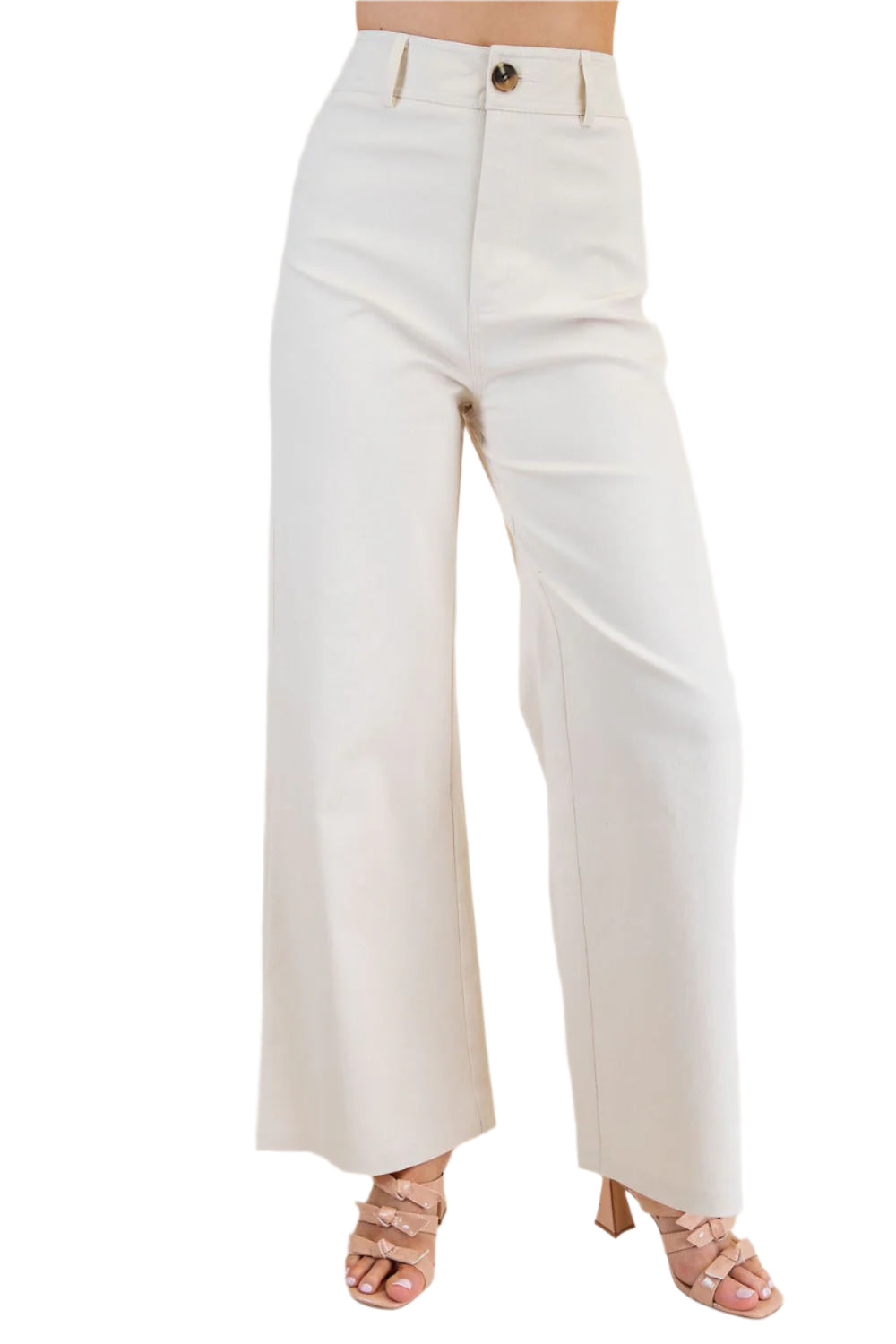 Elevate your style with our High Waisted Straight Pants. These pants offer a flattering high-waisted fit that accentuates your curves and a straight leg design for a sleek and sophisticated look. 