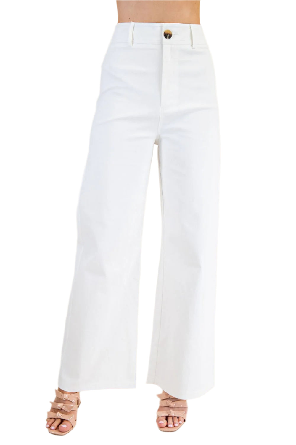 Elevate your style with our High Waisted Straight Pants. These pants offer a flattering high-waisted fit that accentuates your curves and a straight leg design for a sleek and sophisticated look. 