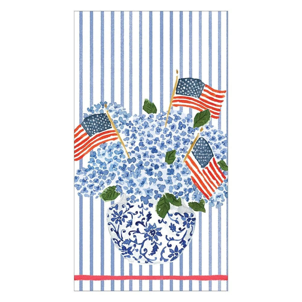 Flags & Hydrangeas Napkins