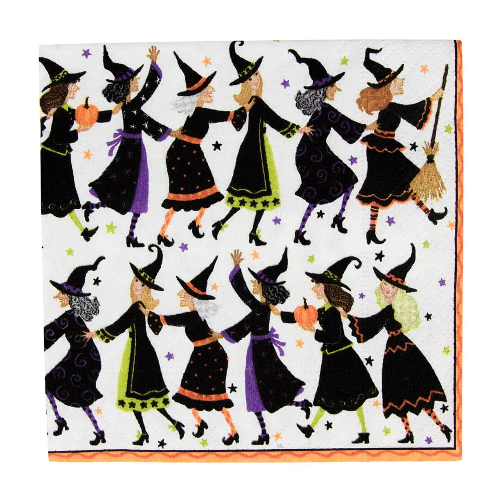 Witches Conga Line Napkins