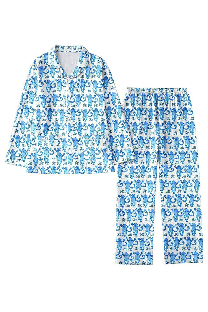 Monkey Pajama Pant Set