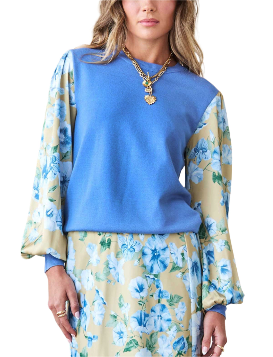 Rhonda Floral Sleeve Top