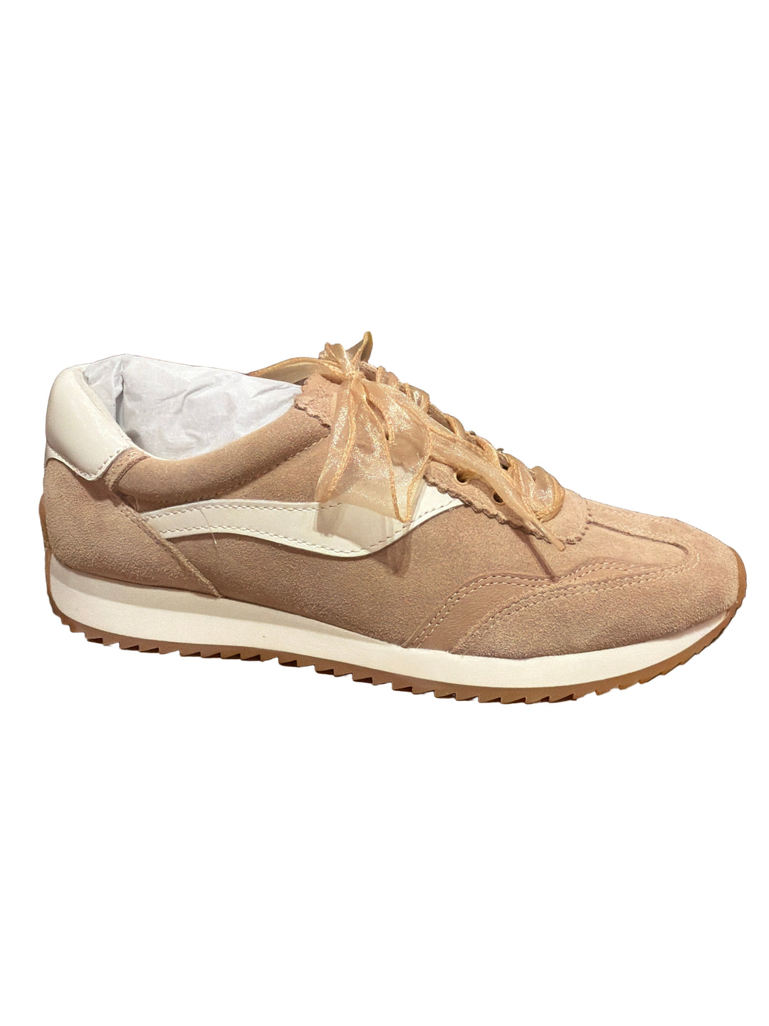 B.NTCD Dark Sand Suede Sneaker