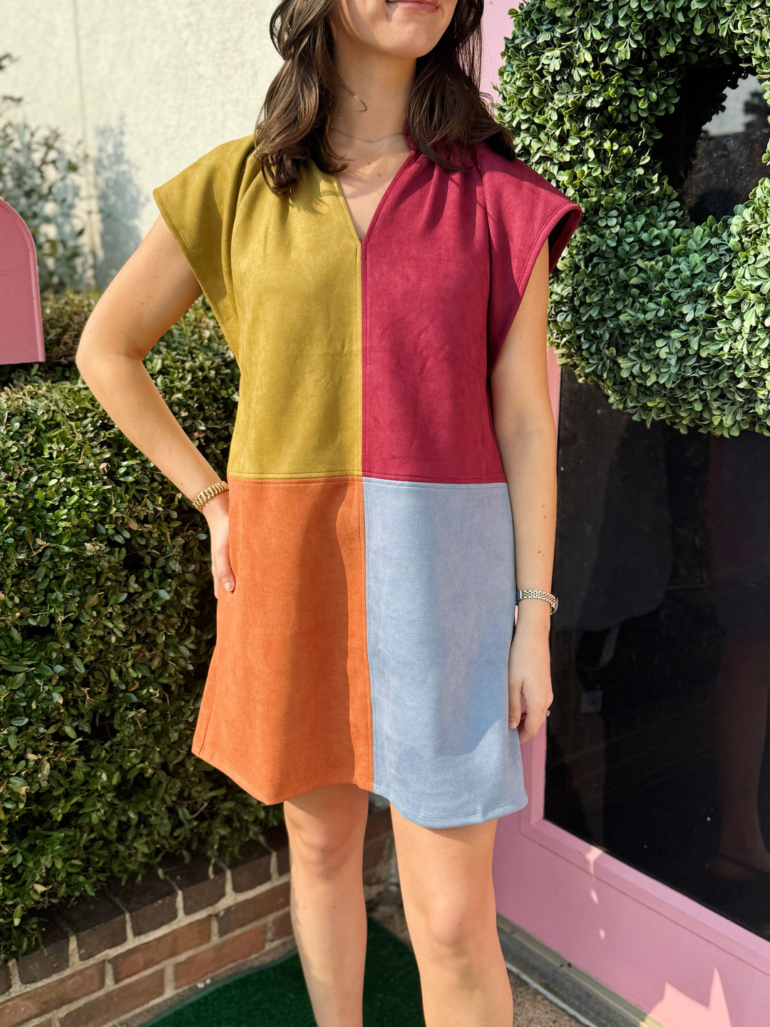 Faith Colorblock Dress