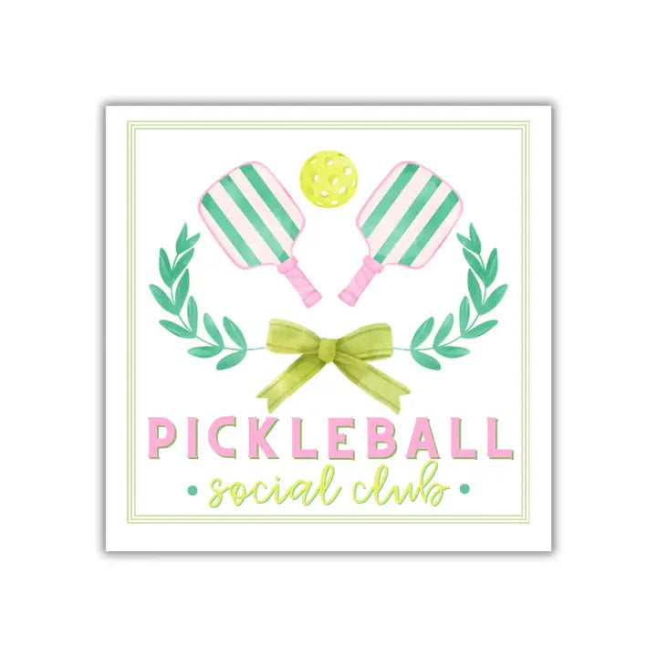 Pickleball Cocktail Napkins