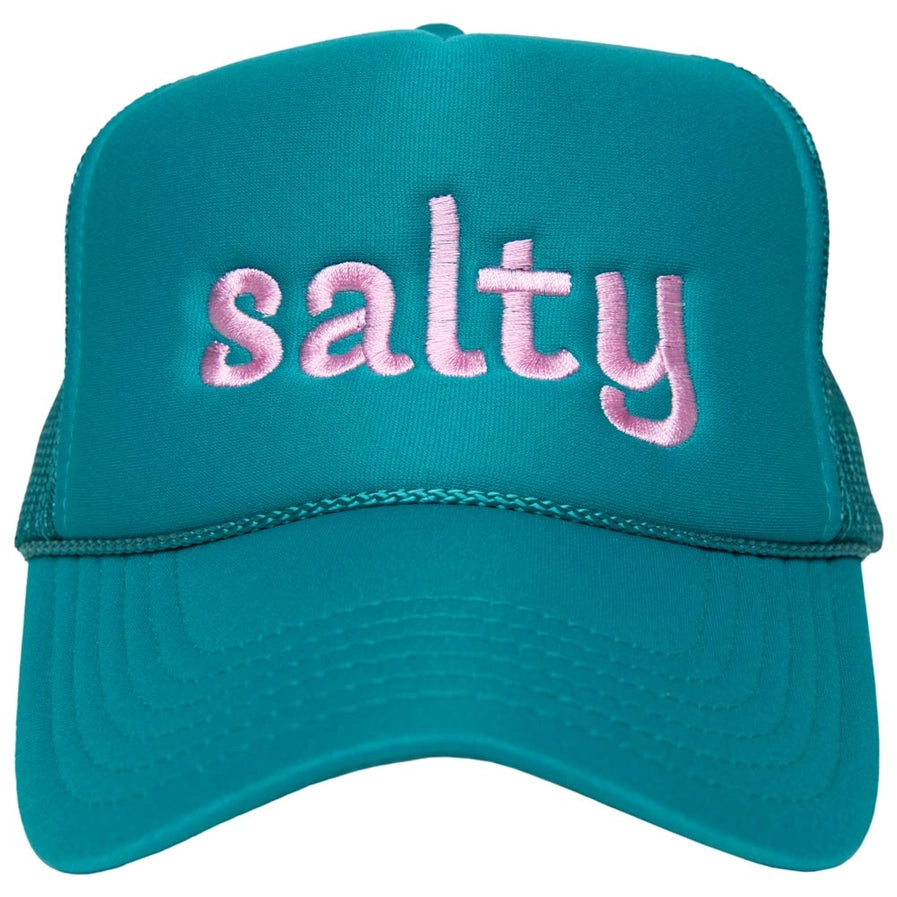 Salty Embroidered Trucker Hat
