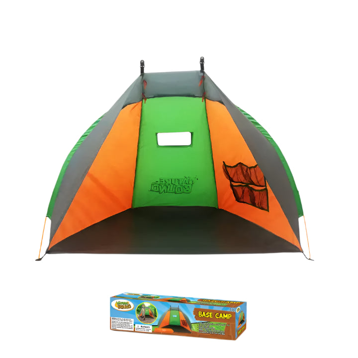 Base Camp Tent
2 person kids tent expands to 31x29x59 inches
Quick and easy setup
Tough 190T polyester construction
Indoor and Outdoor Use