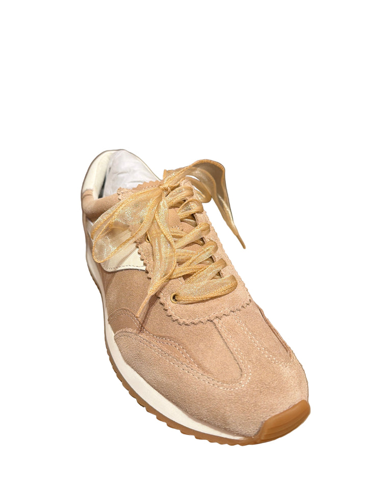 B.NTCD Dark Sand Suede Sneaker