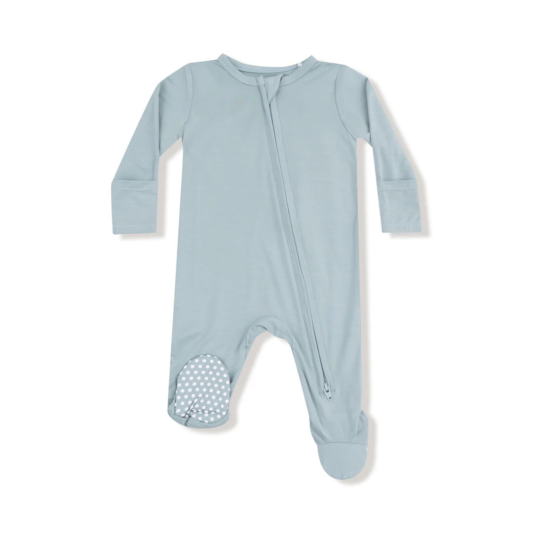 Jadeite 2 Way Zipper Footie