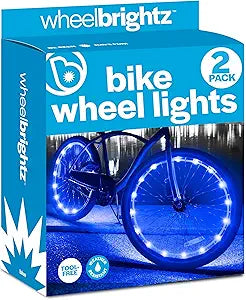VERSATILE - perfect for every cyclist, from casual riders to enthusiasts, our bike accessories fit a variety of bikes including BMX, beach cruisers, ebikes, and electric bike accessories needs. Ideal for personalizing your ride with style and safety
ENHANCES SAFETY - specifically designed as kids bike accessories, these lights make children's bikes visible and exciting. With colorful options as both girls bike accessories and boys bike accessories, they ensure your kids are seen while riding