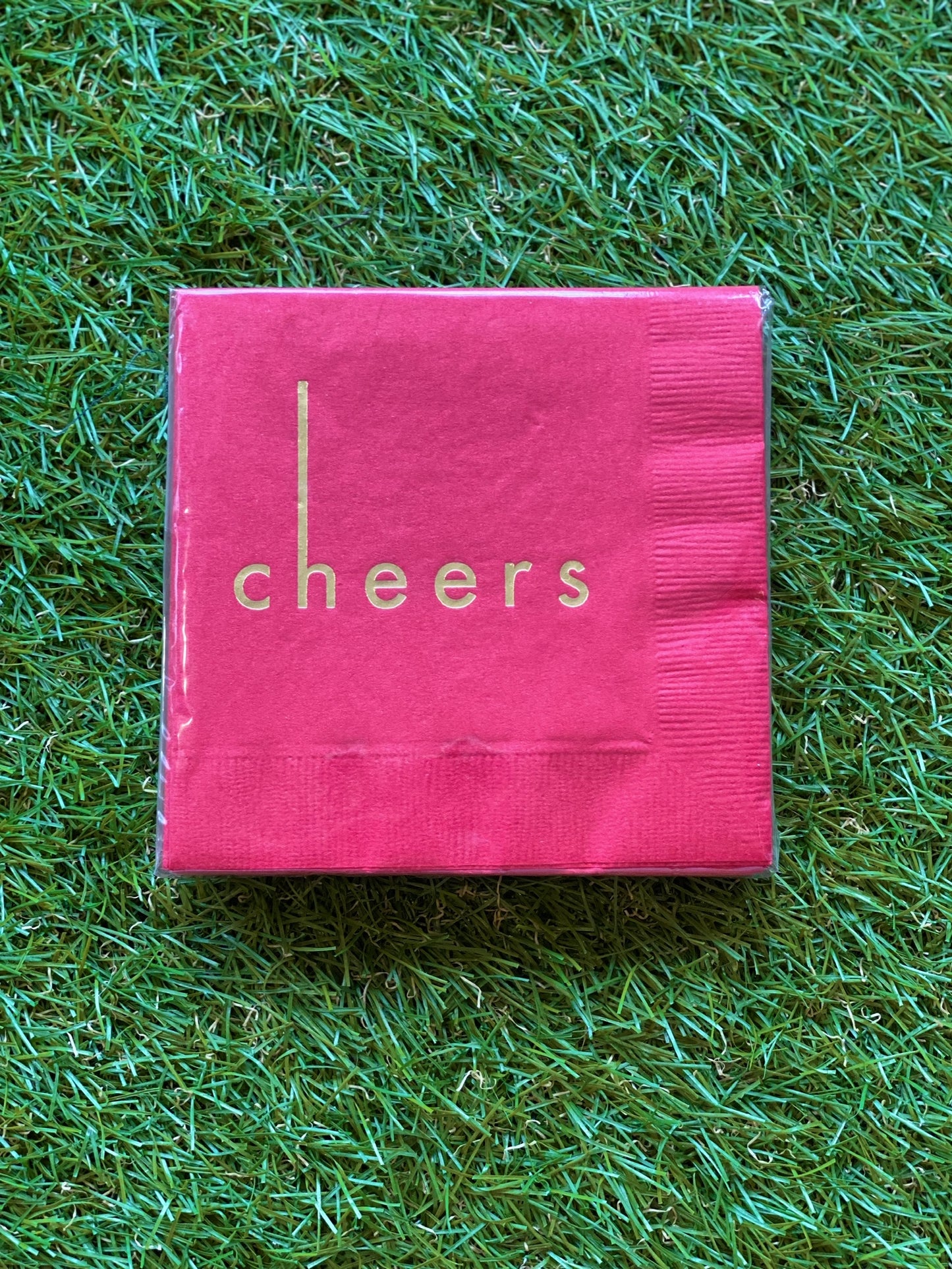 Cheers Napkins by Pickering Boxwood