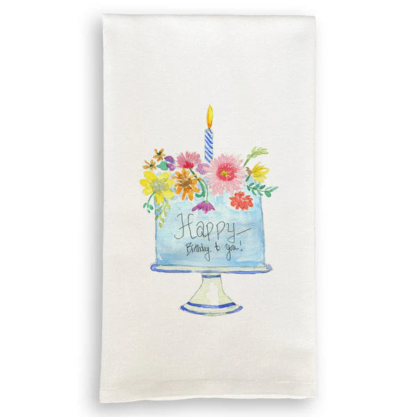 Birthday Dish Towel