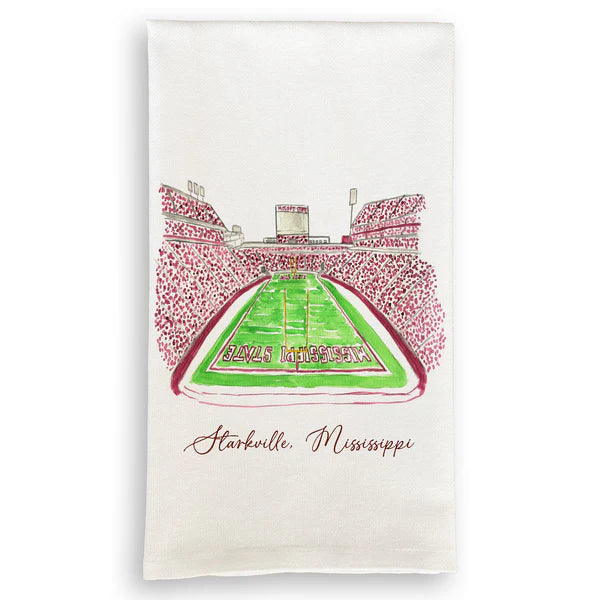 Football Stadium Tea Towel