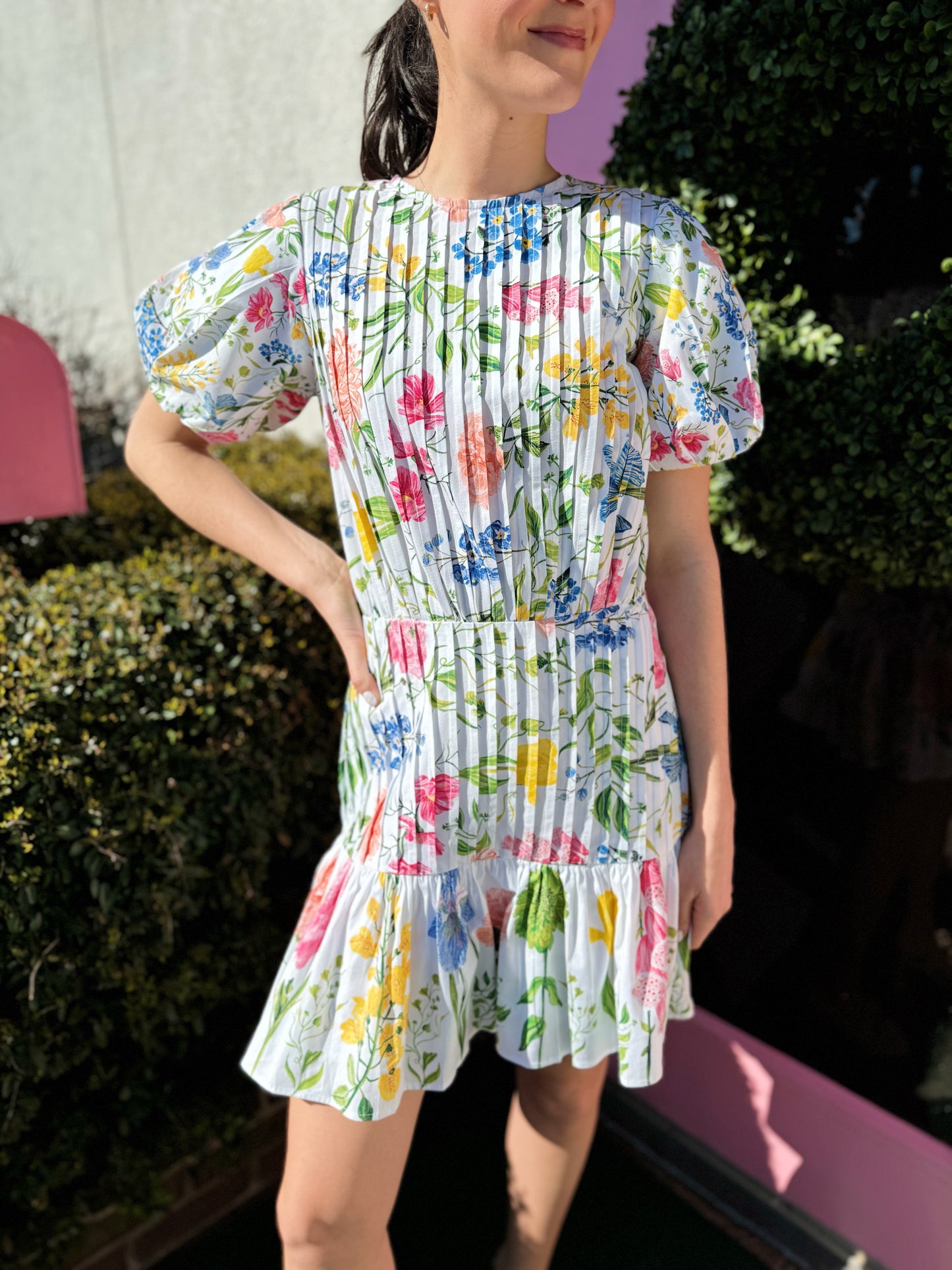 Emelie Mini Mini in Multi Garden by Kleid