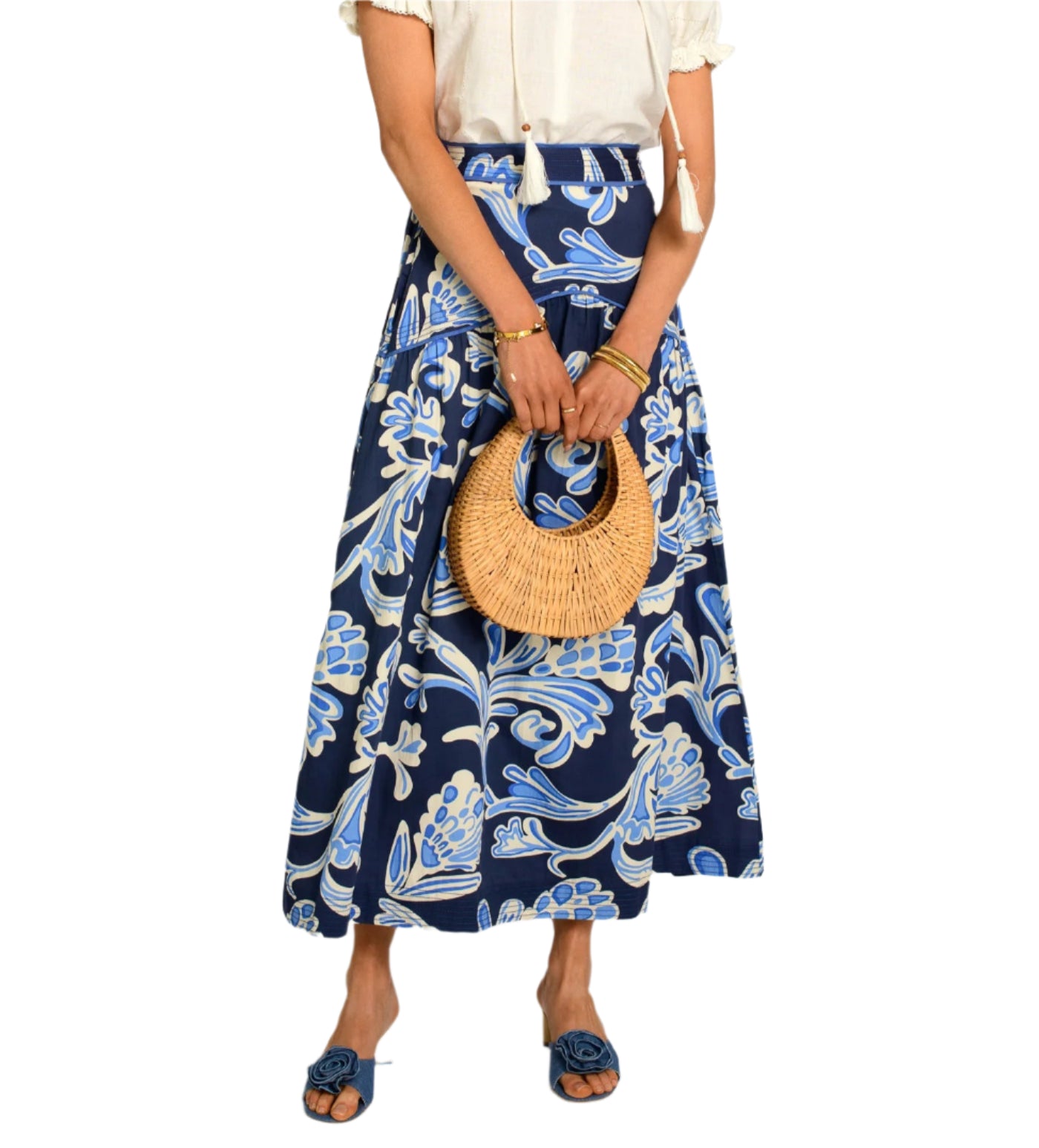 Edie Top & Frances Skirt Set in Grand Entrance by Elizabeth James the Label