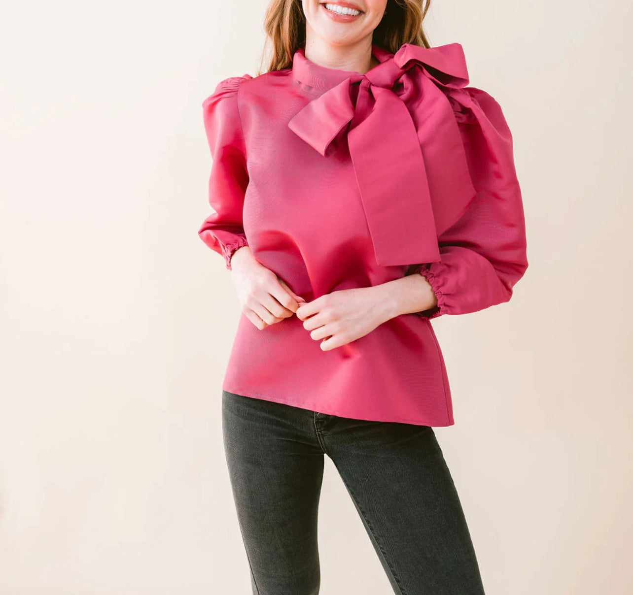 Berkley Blouse in Berry Pink by LaRoque