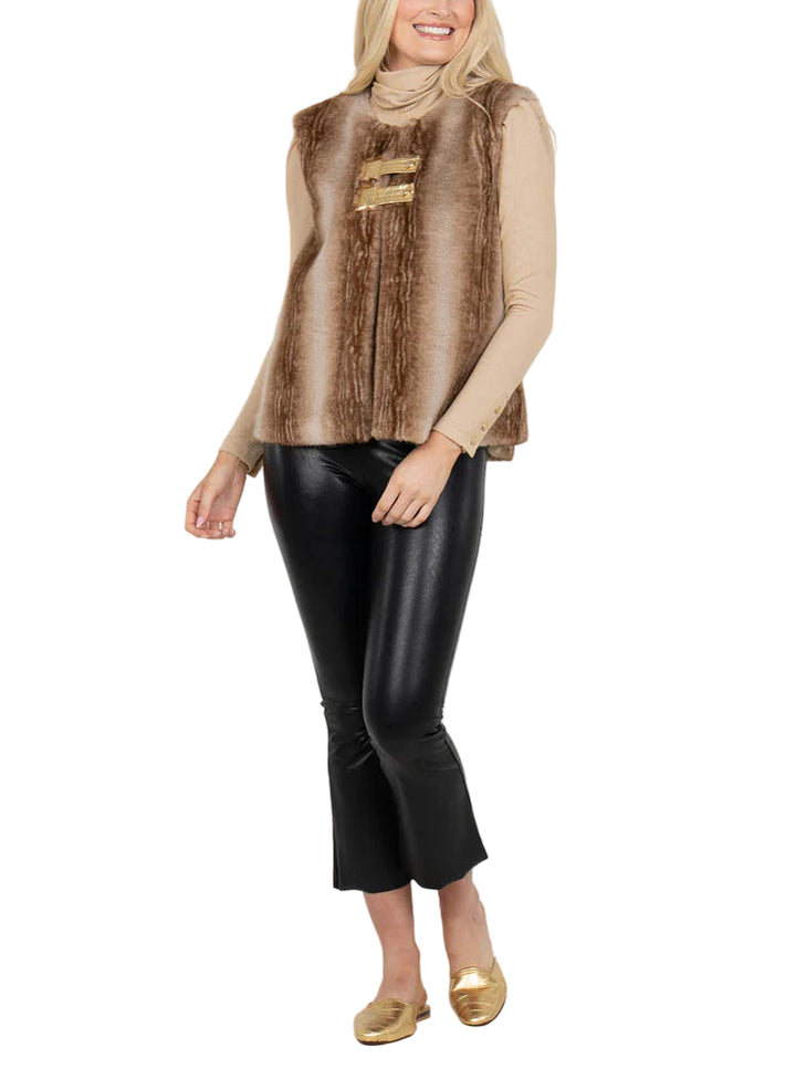 Roxy Fur Vest by Emily McCarthy