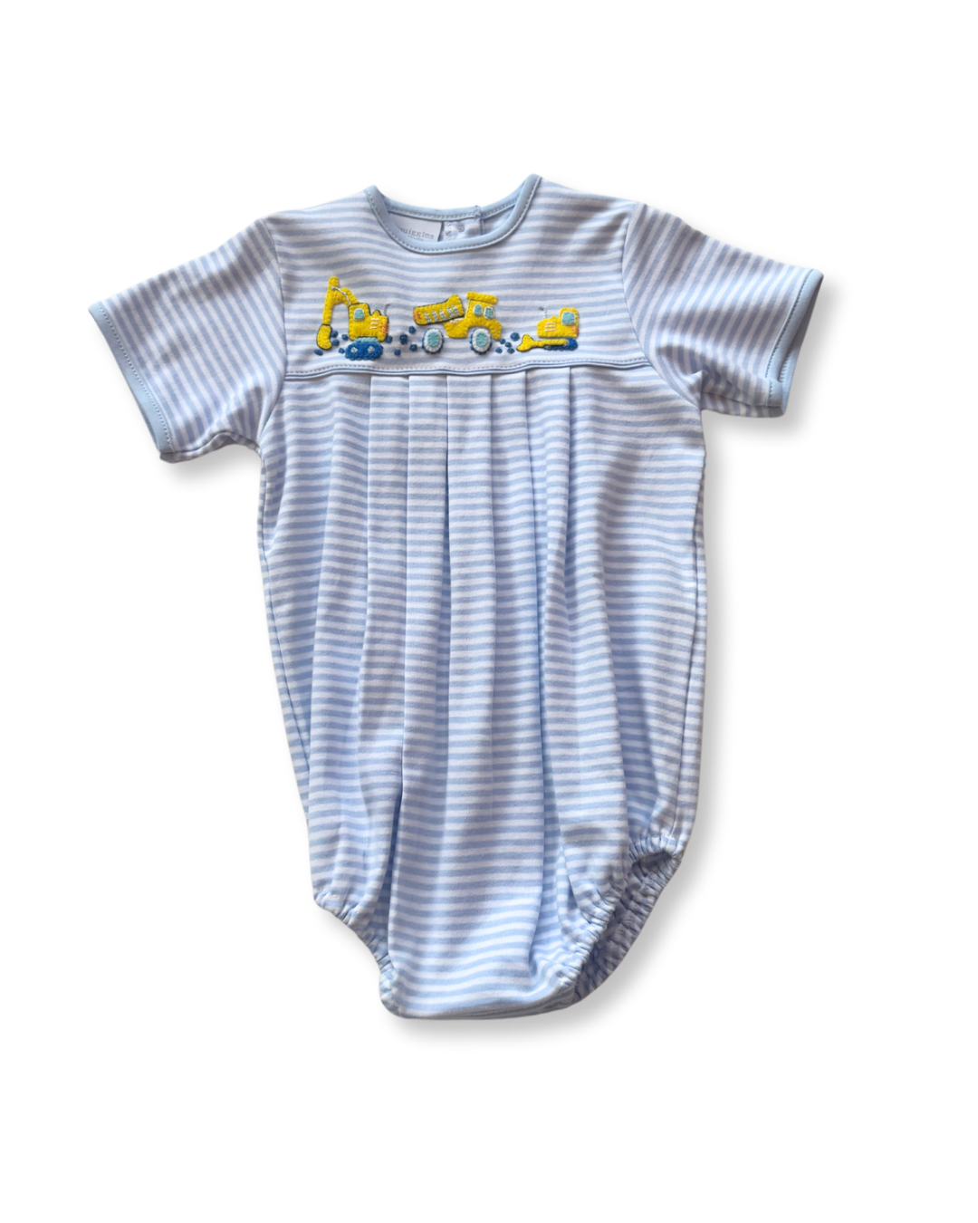Baby Boy Construction Crew Romper by Squiggles