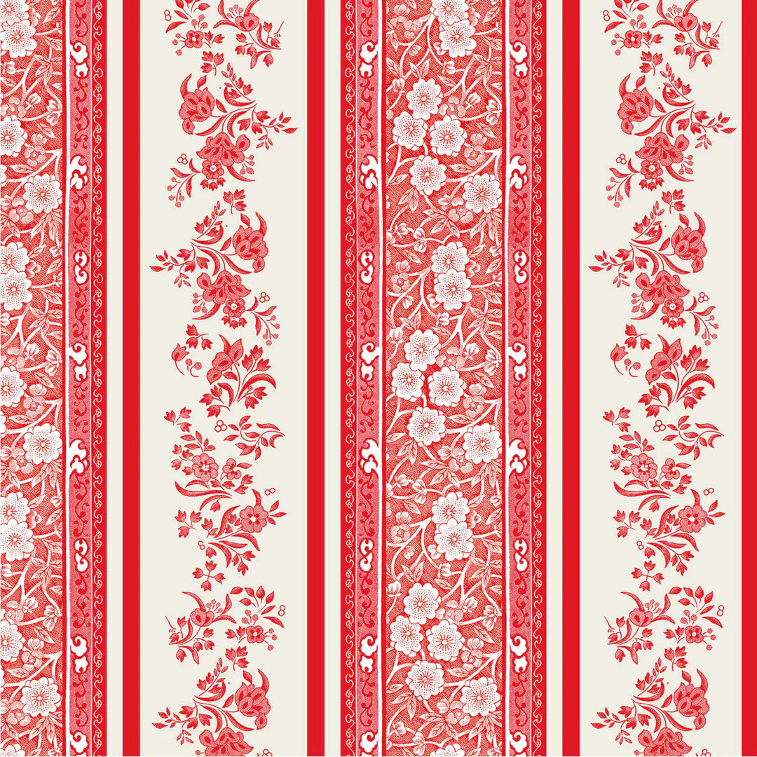 Red Burleigh Napkins