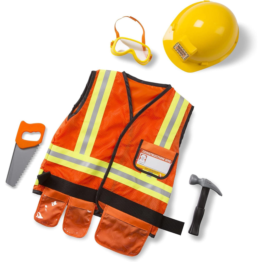 The perfect costume for the child that wants to dress up like a construction worker.