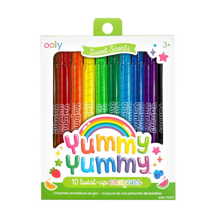 Yummy Yummy Scented Twist-Up Crayons