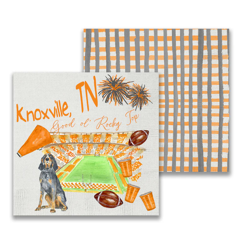 Tennessee Football Cocktail Napkin