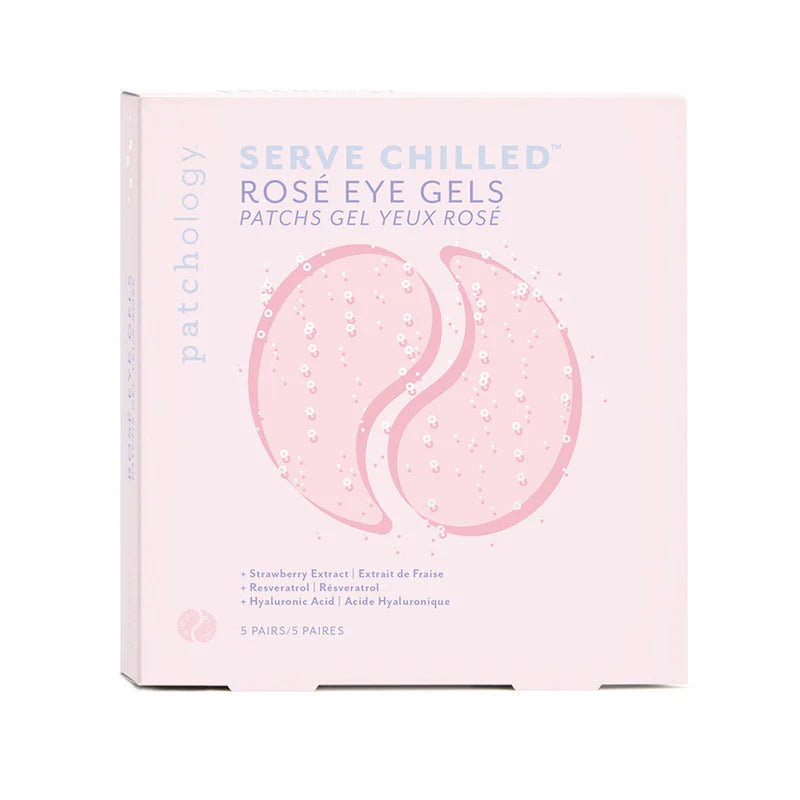 Serve Chilled Rose Eye Gels