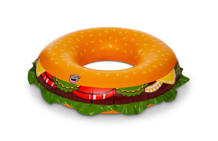 Cheeseburger Pool Float