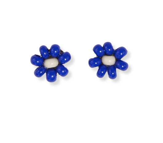 Tina Tow Color Beaded Flower Posts