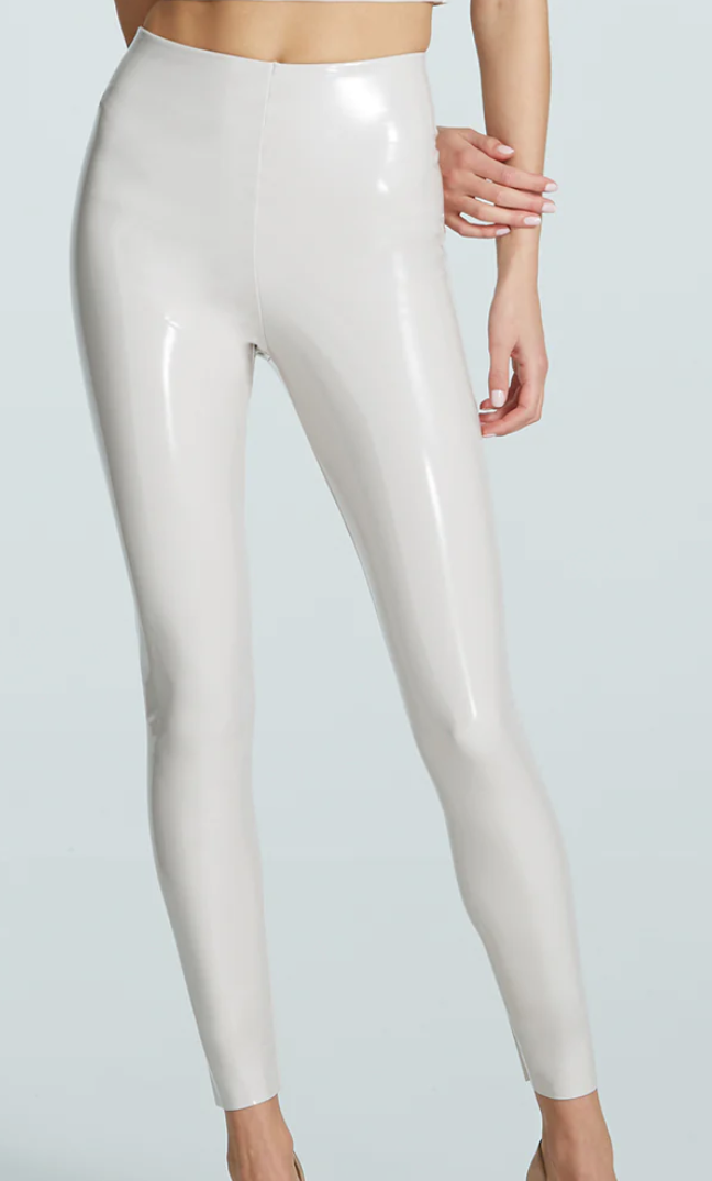 Faux Patent Leather Leggings