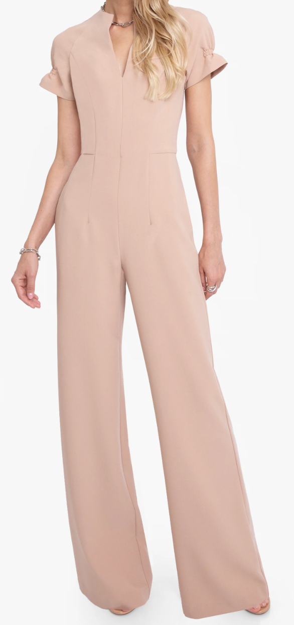 Patel Jumpsuit in Dessert Sand by Black Halo