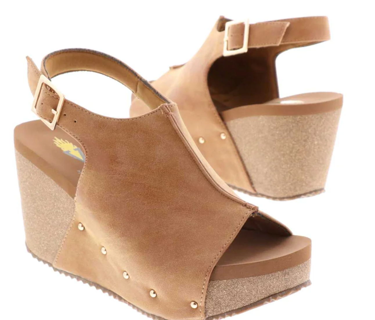 Division Wedge in Tan