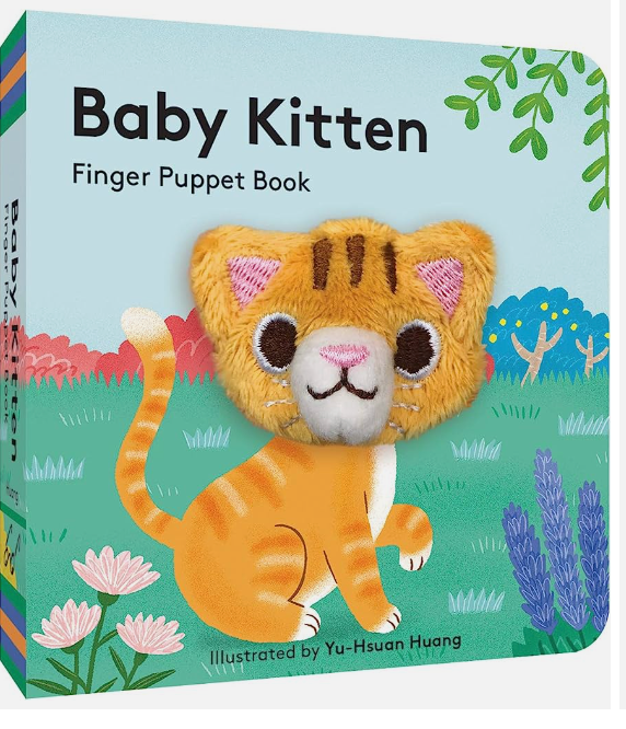 Baby Kitten Finger Puppet Book