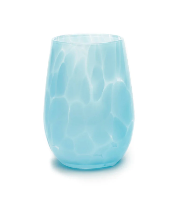 Stemless Fritsy Wine Glass