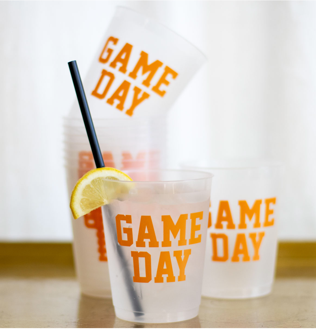 Game Day Party Cups