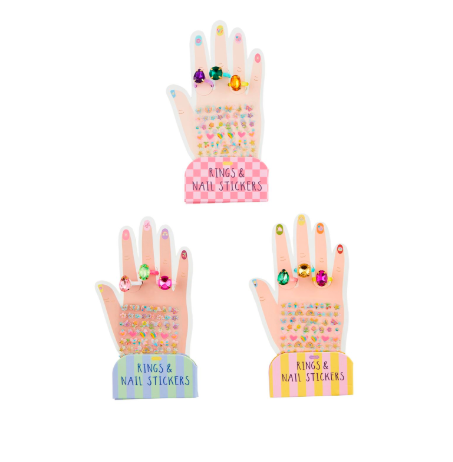 Ring & Nail Sticker Set