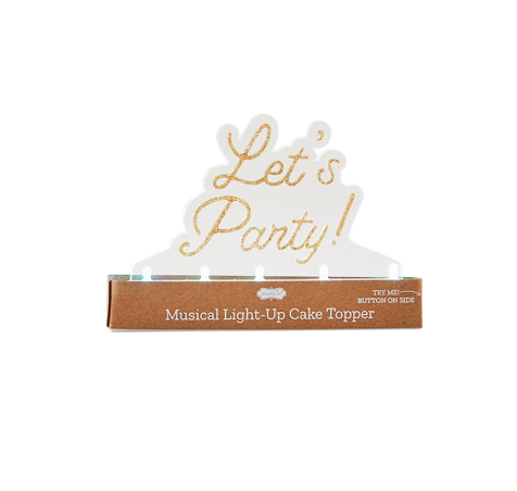Musical LED Cake Topper