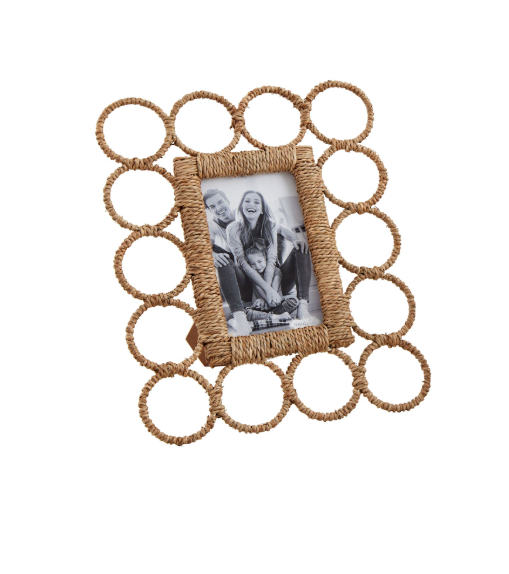 Seagrass Link Photo Frame