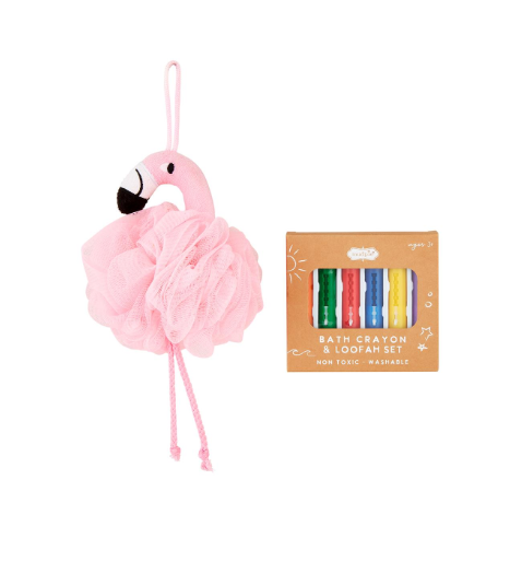 Flamingo Bath Crayon Set