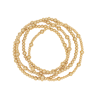 Gold Beaded Bracelet