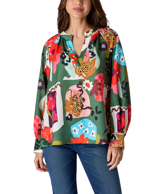 Rhett Tunic in Untamed by Crosby by Mollie Burch