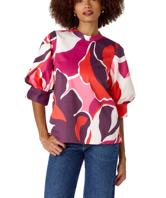Jonesy Top in Autumn Joy by Crosby Mollie Burch