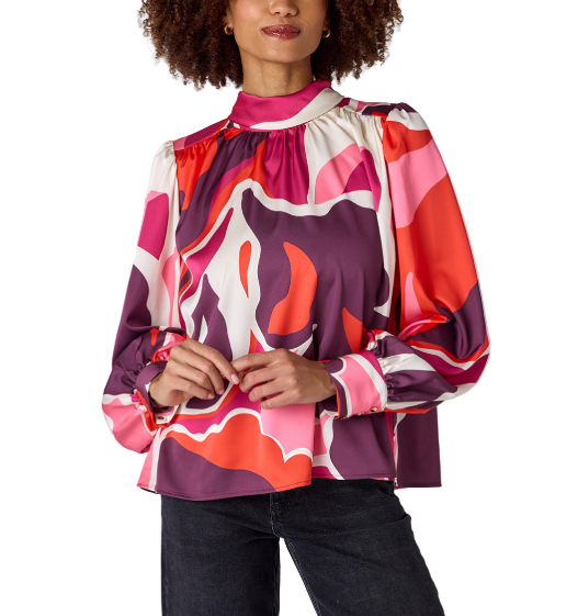Cosette Top in Autumn Joy by Crosby by Mollie Burch