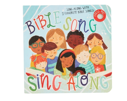 Musical sing along book with five favorite Sunday School songs. Ages 3+.