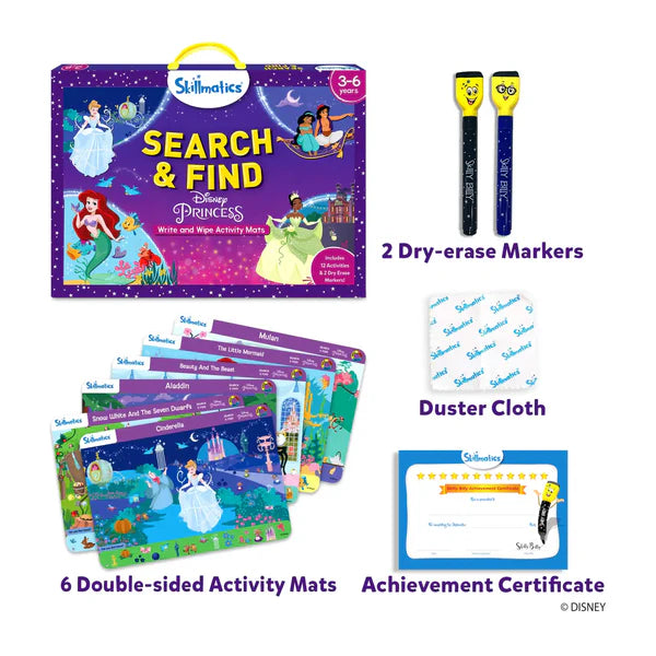 Search & Find Reusable Activity Mats