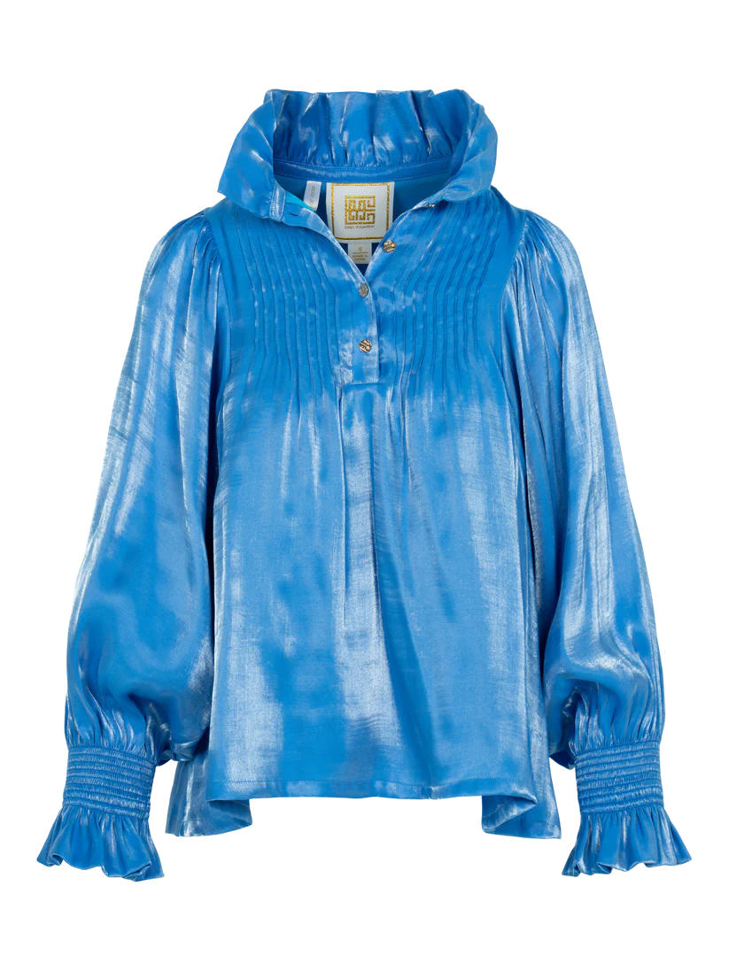 Charlotte Top in Sapphire by Emily McCarthy