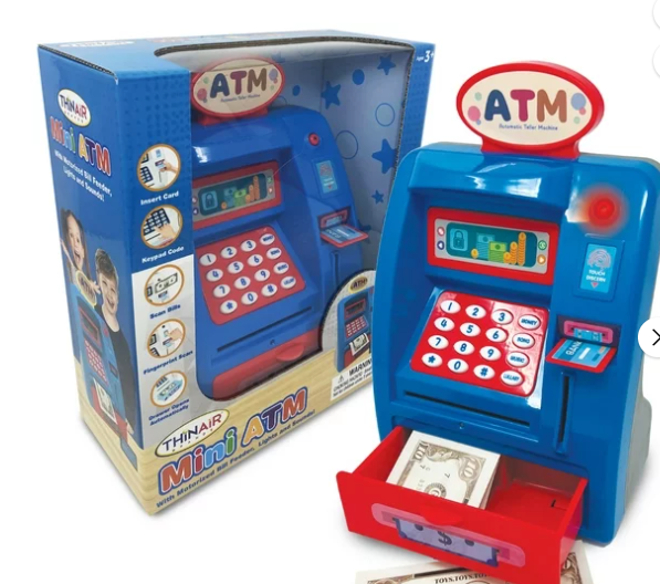 Playful Minds Mini ATM with Lights & Sounds
