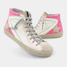 Roxanne KIDS Pink Lizard Sneakers by Shu Shop