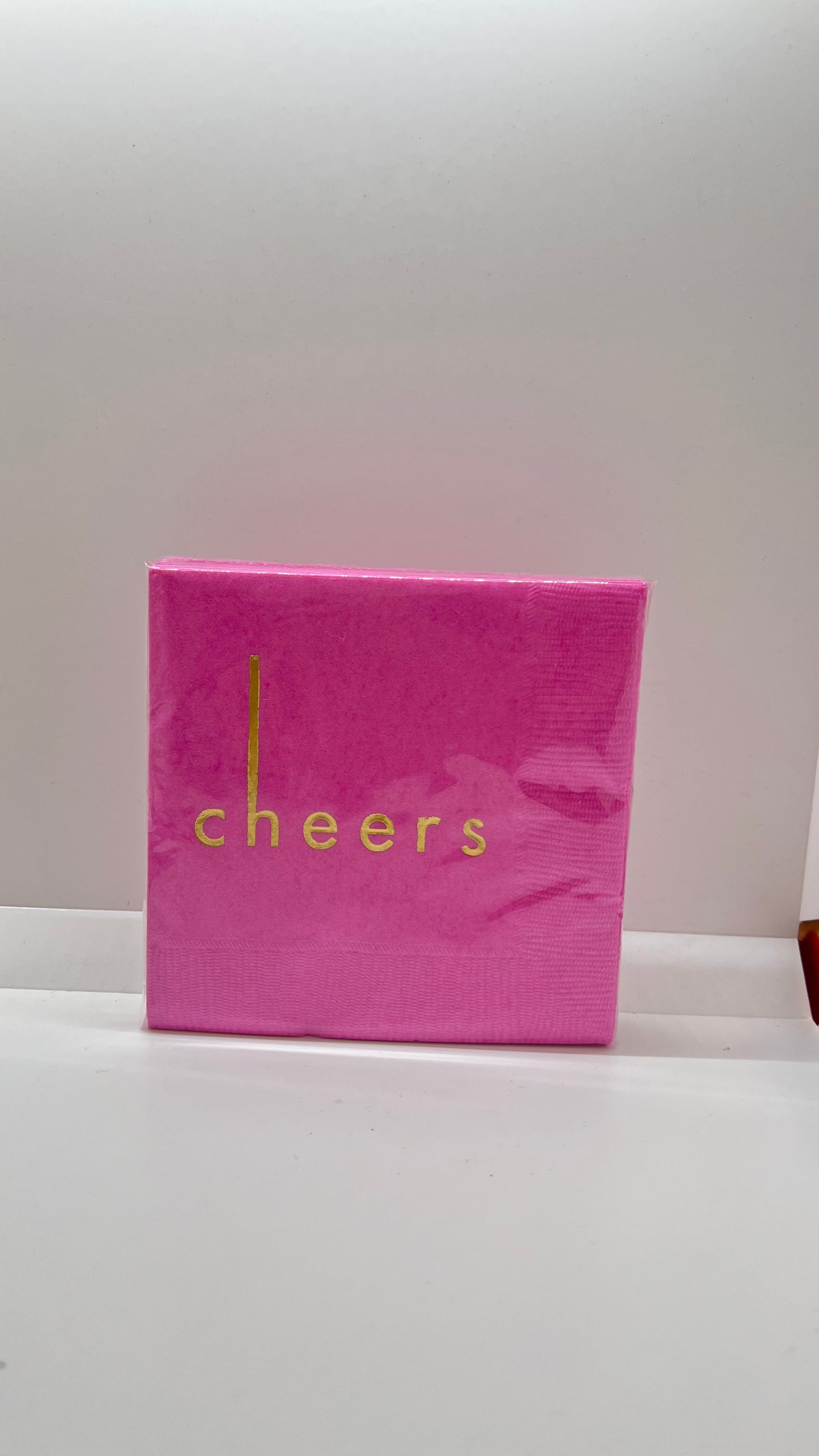 Cheers Napkins by Pickering Boxwood