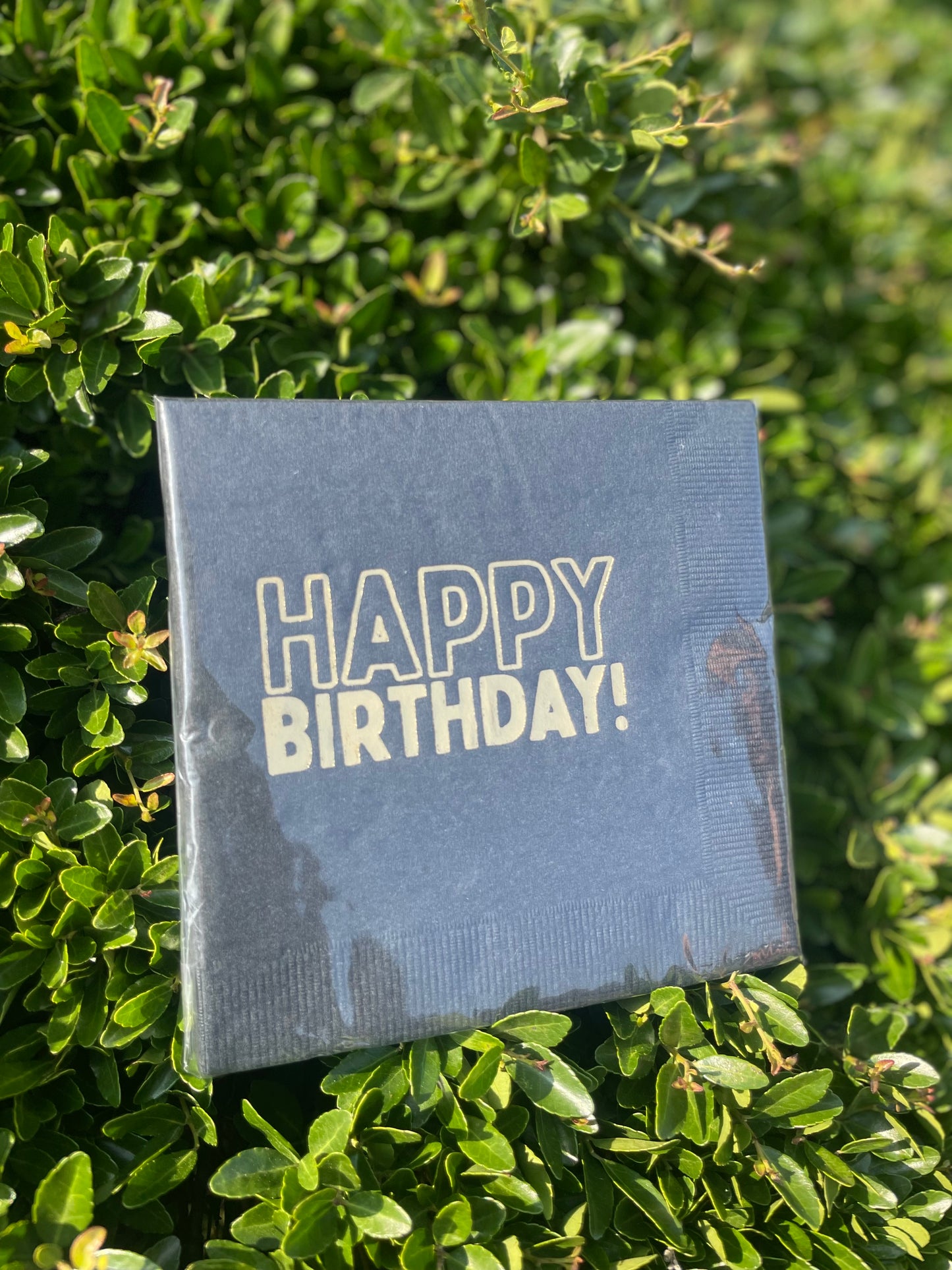 Happy Birthday Napkins by Pickering Boxwood